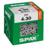 UNIVERZALNI VIJAK SPAX TX 4X30 WIROX A2F V ZAVITKU 500 KOS