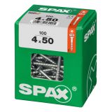 UNIVERZALNI VIJAK SPAX TX 4X50 WIROX A2F V ZAVITKU 100KOS