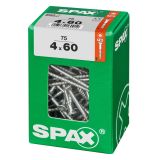 UNIVERZALNI VIJAK SPAX TX 4X60 WIROX A2F V ZAVITKU 75KOS