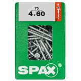 UNIVERZALNI VIJAK SPAX TX 4X60 WIROX A2F V ZAVITKU 75KOS