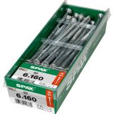 UNIVERZALNI VIJAK SPAX TX 6X160 WIROX A2F V ZAVITKU 50 KOS