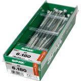 UNIVERZALNI VIJAK SPAX TX 6X180 WIROX A2F V ZAVITKU 40 KOS