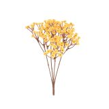 UMETNO CVETJE GIPSOFILA ŠOPEK 29CM RUMENA