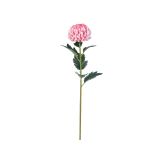 UMETNO CVETJE KRIZANTEMA ENOJNA VEJICA ROZA 59 CM