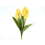 UMETNO CVETJE TULIPAN ŠOPEK X7 RUMEN