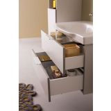 UMIVALNIŠKA ENOTA KOLPA SAN OUL 80 II SIVA Z DVEMA PREDALOMA