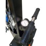 UNIOR STOJALO ZA SERVISIRANJE "POPRAVI-SI-SAM", S TLAČILKO IZ NERJAVEČEGA JEKLA