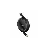 USB KABEL BASEUS KABEL USB-C/USB-C 1M 100W BASEUS, IZVLEČNI, ČRN