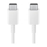 SAMSUNG PODATKOVNI KABEL EP-DX510JWE SUPER FAST CHARGE TYPE C NA TYPE C 100W 5A 1,8M - BEL (BLISTER)