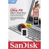 USB KLJUČ SANDISK 256GB USB3.1 ULTRA FIT