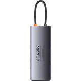 USB RAZDELILEC (HUB) BASEUS HUB POSTAJA 7V1 BASEUS METAL GLEAM