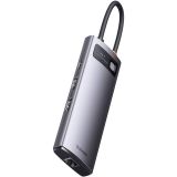 USB RAZDELILEC (HUB) BASEUS HUB POSTAJA 7V1 BASEUS METAL GLEAM