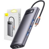 USB RAZDELILEC (HUB) BASEUS HUB POSTAJA 7V1 BASEUS METAL GLEAM