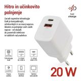 USB RAZDELILEC (HUB) EMOS GAN PD 20 W MAX V02G20