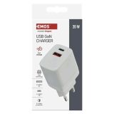 USB RAZDELILEC (HUB) EMOS GAN PD 20 W MAX V02G20