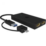 USB RAZDELILEC (HUB) ICY BOX RAZDELILNIK USB-C/A NA HDMI