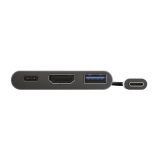 USB RAZDELILEC TRUST MULTIPORT DALYX 3/1 USB-C ADAPTER ALUMINIJ
