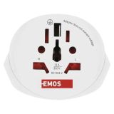 USMERNIK EMOS POTOVALNI ADAPTER P055E BEL