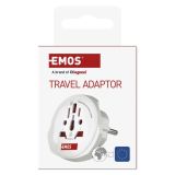 USMERNIK EMOS POTOVALNI ADAPTER P055E BEL