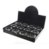 SVEČNIK V OBLIKI DIAMATOV 7X3.5 CM