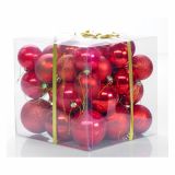 BUNKA IZ UMETNE MASE GLOSSTYLE V RDEČI BARVI 36/1 50/60/70 MM