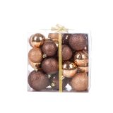 BUNKA IZ UMETNE MASE GLOSSTYLE V RJAVI BARVI 36/1 50/60/70 MM