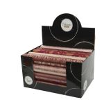 NAMIZNI TEKAČ V ROLI RDEČ, ROZA ŽAMET Z MOTIVOM, 35X200 CM