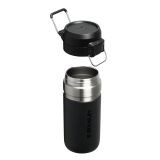 VAKUUMSKA STEKLENICA THE QUICK-FLIP WATER BOTTLE 0.47L, BLACK 2.0