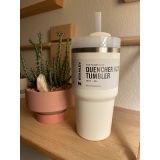 VAKUUMSKI KOZAREC THE QUENCHER H2.0 FLOWSTATE TUMBLER 0.6L, CREAM 2.0