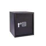 YALE TREZOR VALUE LARGE; VXŠXD 390X350X360 MM, 14,8 KG, 40 L,  Z ELEKTRONSKA KLJUČAVNICA IN DVEMA KLJUČEMA, ČRNI.
