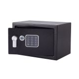 YALE TREZOR VALUE SMALL; VXŠXD 200X310X200 MM, 5,8 KG, 8,6 L,  Z ELEKTRONSKA KLJUČAVNICA IN DVEMA KLJUČEMA, ČRNI.