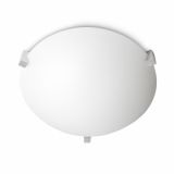 VARČNA PLAFONJERA PHILIPS CEVEL 1X15W E27 30136/48/16 ALUMINIJ