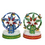 VASICA LUMINEO VRTILJAK 18X18X23.5 CM, SORT