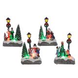 VASICA ZIMSKA IDILA 15CM 2X AAA