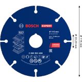 VEČNAMEN. REZALNA PLOŠČA BOSCH 115 MM. 22.23 MM