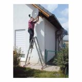 ALU ŠTIRIDELNA LESTEV KRAUSE VEČNAMENSKA 4X3 STOPNIC 0.98M/3.50M/1.70M