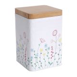 VEČNAMENSKA DOZA 11X11X16 CM FIELD FLOWERS