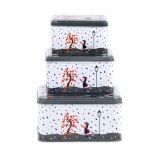 VEČNAMENSKA DOZA 17.3X17.3X8.9 CM DEKLICA KVADRATNA VELIKA