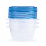 VEČNAMENSKA DOZA CURVER SET POSOD ZA SHRANJEVANJE TAKE AWAY 3X0.5L MODRA