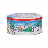 VEČNAMENSKA DOZA FI 17 CM X 8 CM ZIMSKI MOTIV