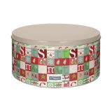 VEČNAMENSKA DOZA TOGNANA 22X10 CM OKROGLA DOMUS PATCHWORK