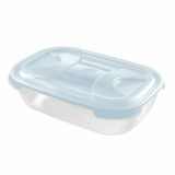 POSODA ZA SHRANJEVANJE TONTARELLI 1.15 L NUVOLA PRAVOKOTNA ACQUA TRANSP