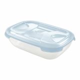 POSODA ZA SHRANJEVANJE TONTARELLI 2 L NUVOLA PRAVOKOTNA ACQUA TRANSPARENT