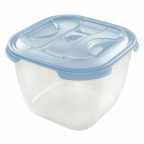 POSODA ZA SHRANJEVANJE TONTARELLI 3 L NUVOLA KVADRATNA ACQUA TRANSP