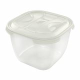 POSODA ZA SHRANJEVANJE TONTARELLI 3 L NUVOLA KVADRATNA CREAM