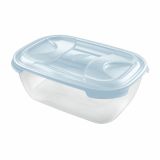 POSODA ZA SHRANJEVANJE TONTARELLI 3 L NUVOLA PRAVOKOTNA ACQUA TRANSPARENT