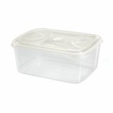 POSODA ZA SHRANJEVANJE TONTARELLI 7 L NUVOLA 31X24X13.4 CM CREAM