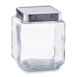 POSODA ZA SHRANJEVANJE ZELLER PRESENT 1100 ML KVADRATNA STEKLENA