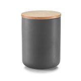 VEČNAMENSKA DOZA ZELLER PRESENT 1150 ML KERAMIKA Z BAMBUS PORKOVOM ANTRACIT