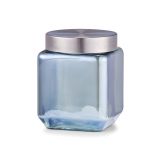 KOZAREC ZA SHRANJEVANJE "METALIC", 1200ML, MODRI